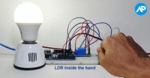Arduino with LDR Project Using LED and Relay
